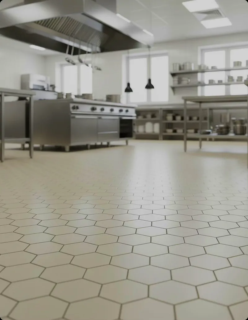 Capa do artigo: Fabricante de piso hexagonal